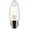 3Pk - Satco 4w B11 LED 3000K Medium Base Dimmable - 40w equiv